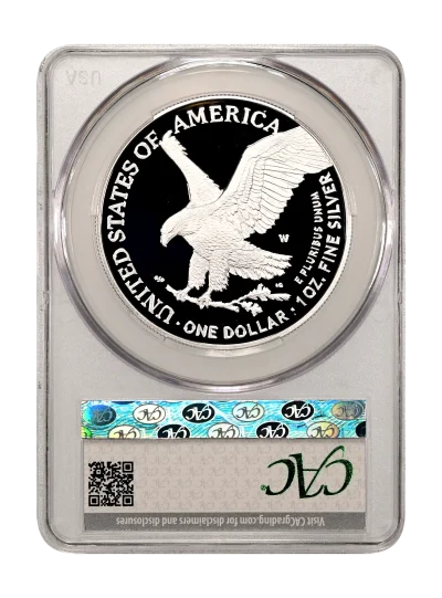 CAC Grading Coin Reverse