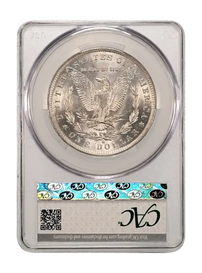 CAC Grading Coin Reverse