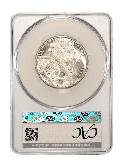 CAC Grading Coin Reverse
