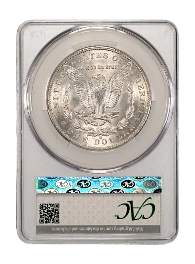 CAC Grading Coin Reverse
