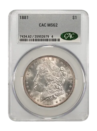 CAC Grading Coin Obverse