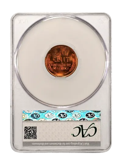 CAC Grading Coin Reverse