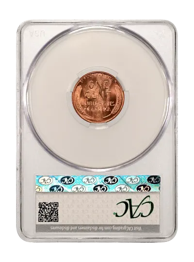 CAC Grading Coin Reverse