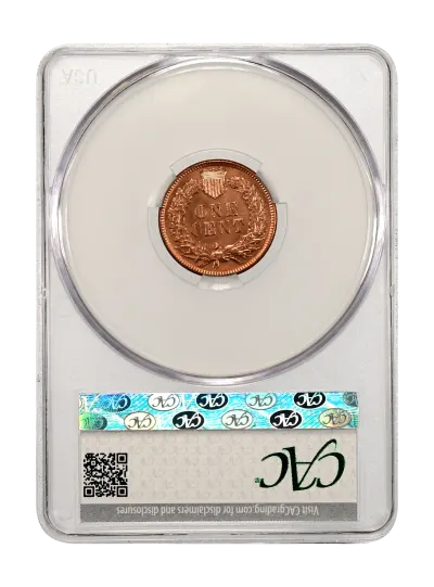 CAC Grading Coin Reverse