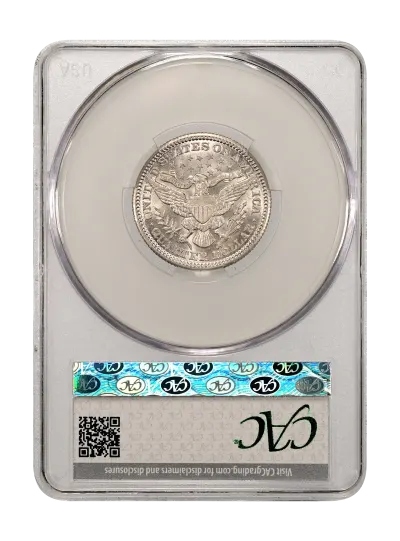 CAC Grading Coin Reverse