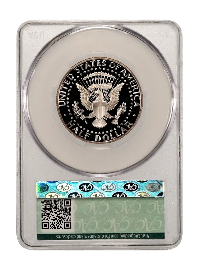 CAC Grading Coin Reverse