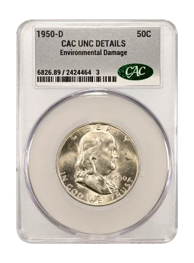 CAC Grading Coin Obverse