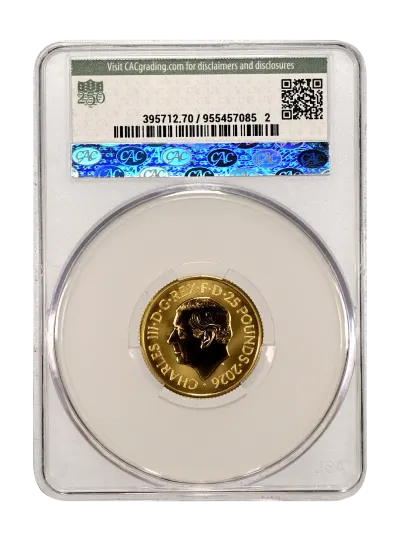 CAC Grading Coin Reverse
