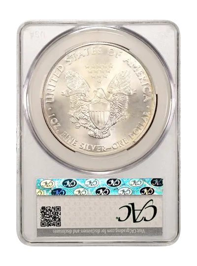 CAC Grading Coin Reverse