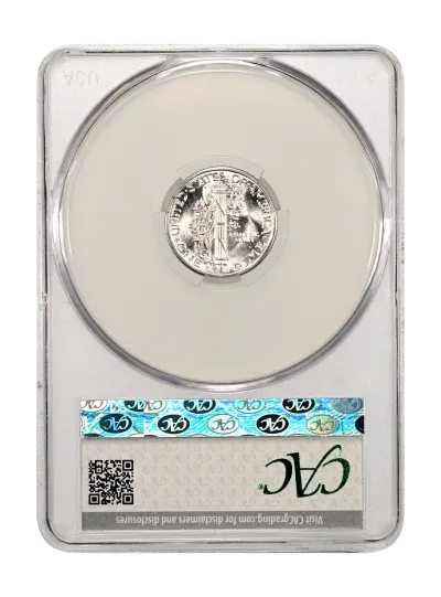 CAC Grading Coin Reverse