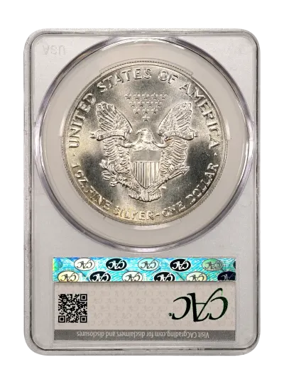CAC Grading Coin Reverse