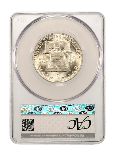 CAC Grading Coin Reverse