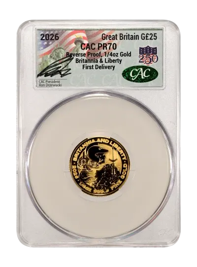 CAC Grading Coin Obverse