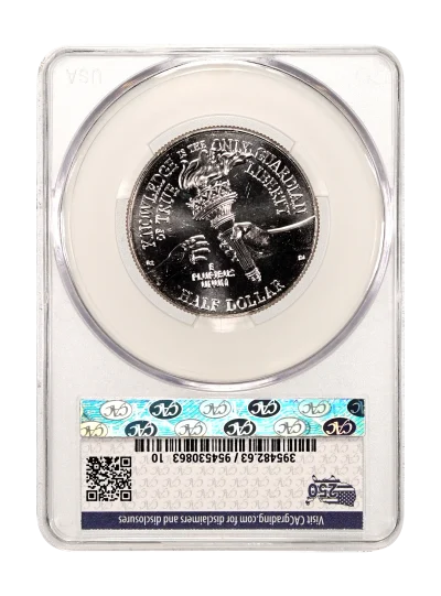 CAC Grading Coin Reverse