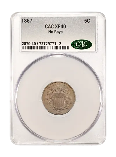 CAC Grading Coin Obverse