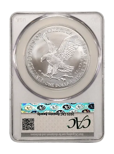 CAC Grading Coin Reverse