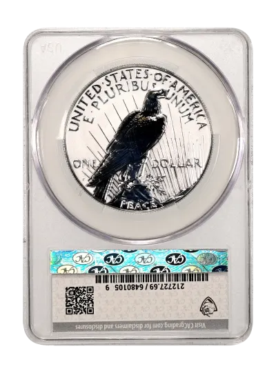 CAC Grading Coin Reverse
