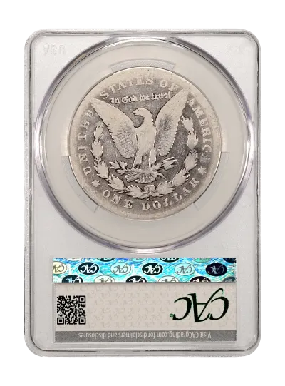 CAC Grading Coin Reverse