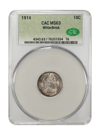 CAC Grading Coin Obverse
