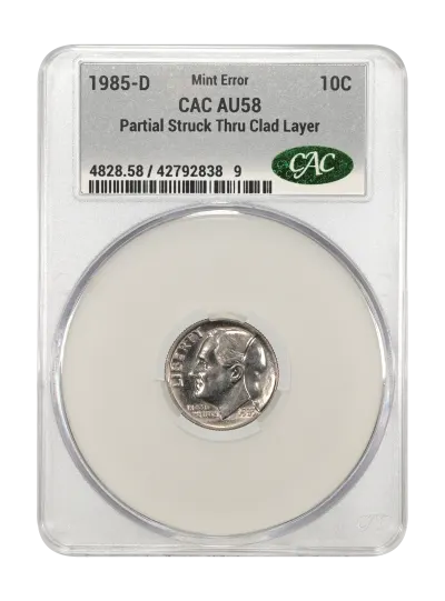CAC Grading Coin Obverse