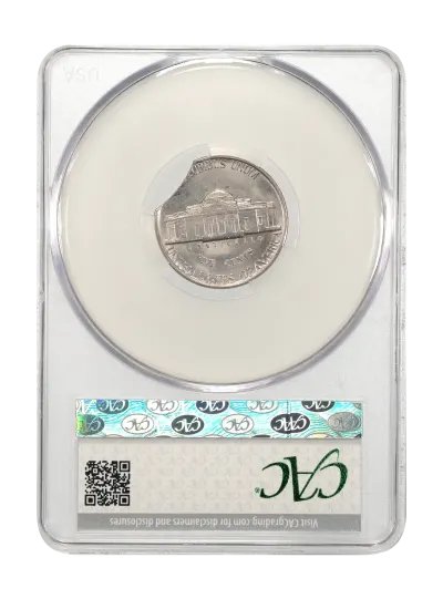CAC Grading Coin Reverse