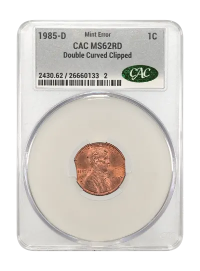 CAC Grading Coin Obverse