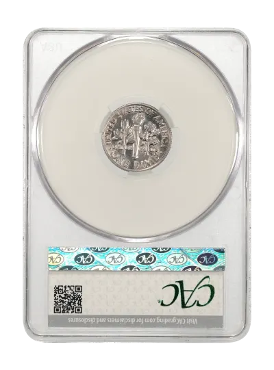 CAC Grading Coin Reverse