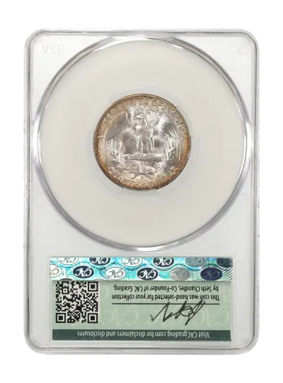 CAC Grading Coin Reverse