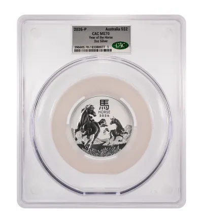 CAC Grading Coin Obverse