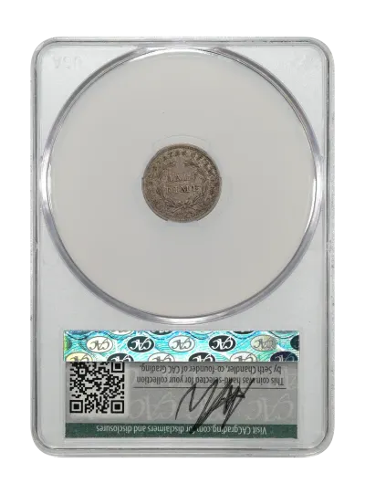 CAC Grading Coin Reverse