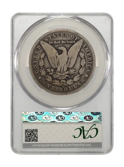 CAC Grading Coin Reverse