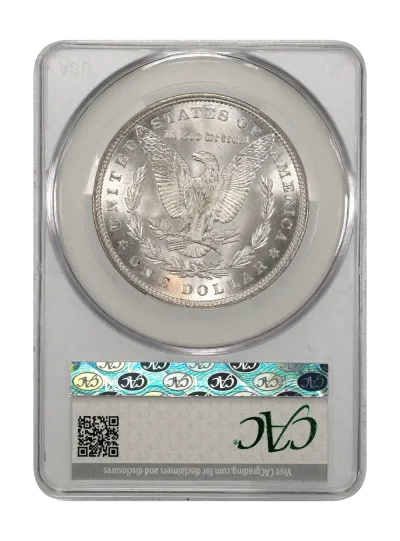 CAC Grading Coin Reverse