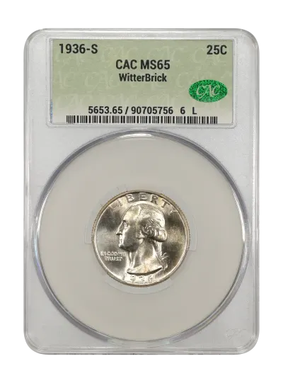 CAC Grading Coin Obverse