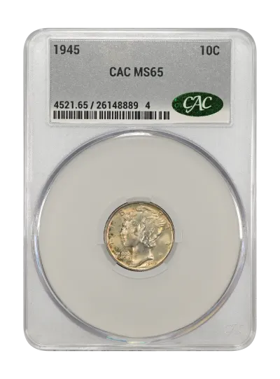CAC Grading Coin Obverse