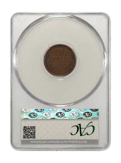CAC Grading Coin Reverse