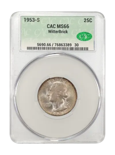 CAC Grading Coin Obverse