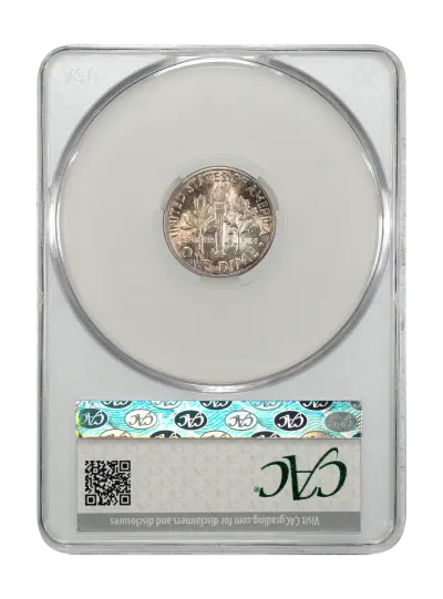 CAC Grading Coin Reverse