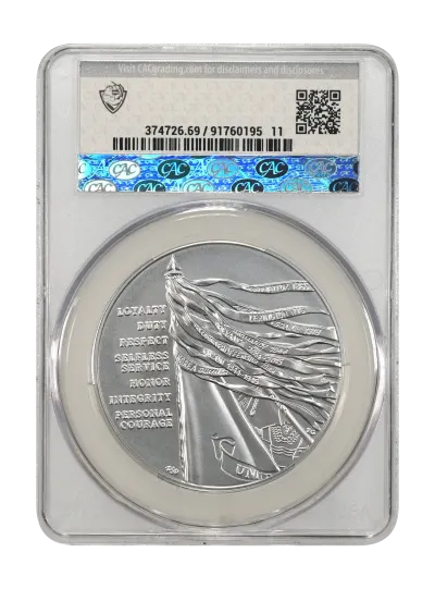 CAC Grading Coin Reverse
