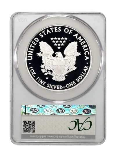 CAC Grading Coin Reverse