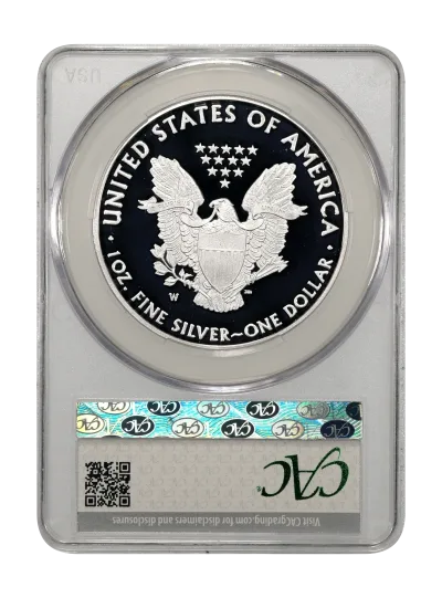 CAC Grading Coin Reverse