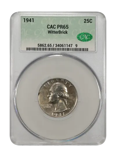 CAC Grading Coin Obverse