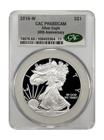 CAC Grading Coin Obverse