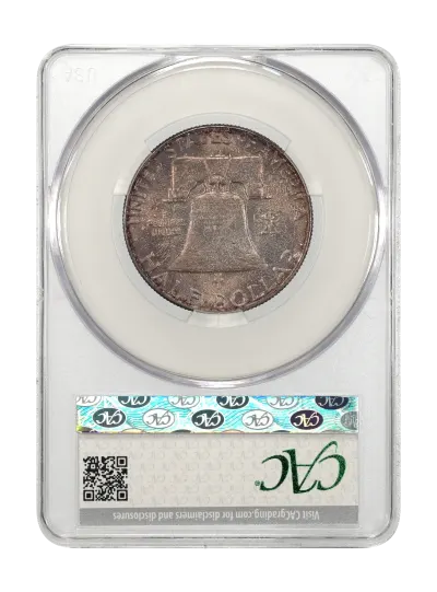 CAC Grading Coin Reverse