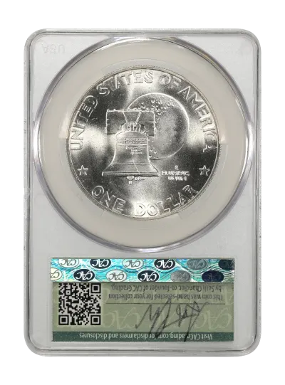 CAC Grading Coin Reverse