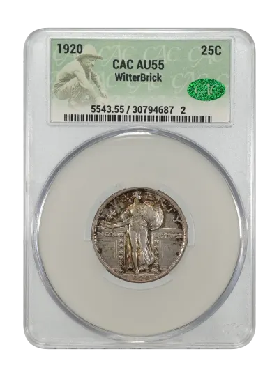 CAC Grading Coin Obverse