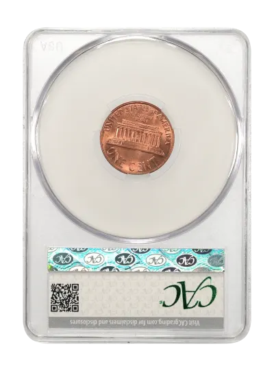 CAC Grading Coin Reverse