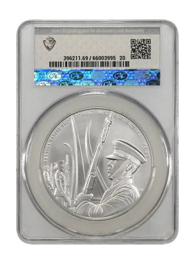 CAC Grading Coin Reverse
