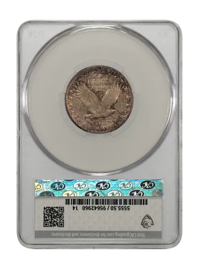 CAC Grading Coin Reverse