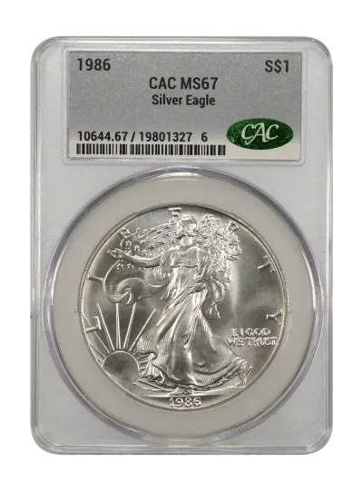 CAC Grading Coin Obverse