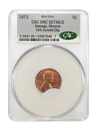 CAC Grading Coin Obverse